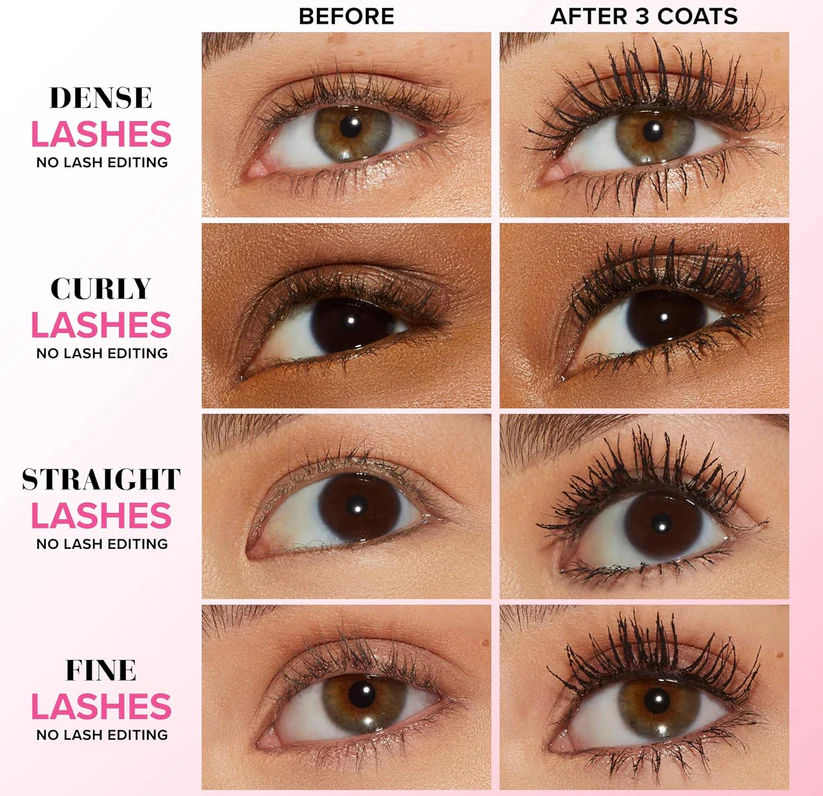 Last Day Buy 1 Get 1 Free✨Lengthening & Curling Mascara – Waterproof, Smudge-Proof Lash Booster